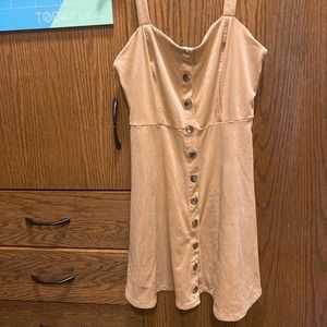 Tan dress